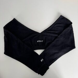 ECHT black crop top